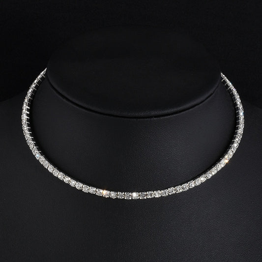 Sparkling Choker Necklace