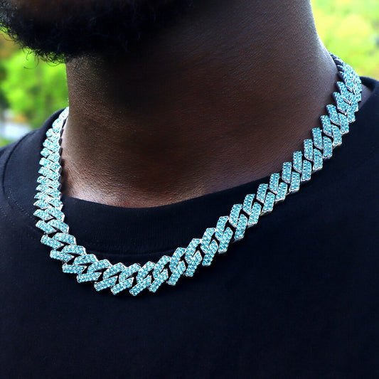 Paved Cuban Link Chain Necklace