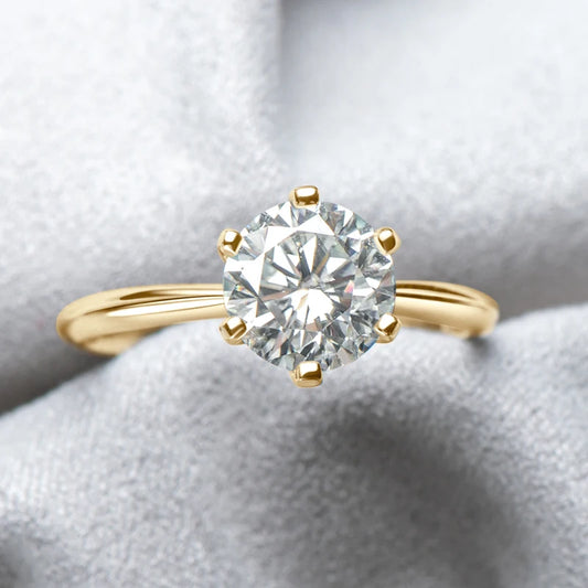 Virtuoso Vow Moissanite Ring